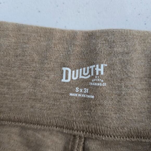 Duluth Women’s Ponte Knit Boot Cut Pants Beige Stretch S x 31 (3237-26) 5995 - Picture 9 of 12